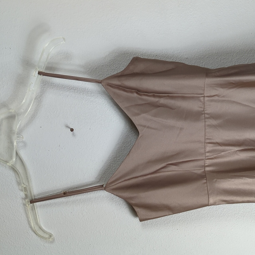 Show Me Your Mumu Faith Maxi Dress Womens Small Dune Luxe Satin - Picture 9 of 16